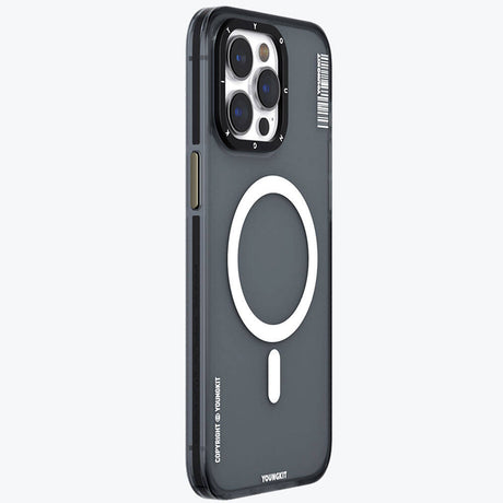 Apple iPhone 15 Pro Kılıf M-safe Şarj Özellikli Youngkit Jiansha Serisi Kapak