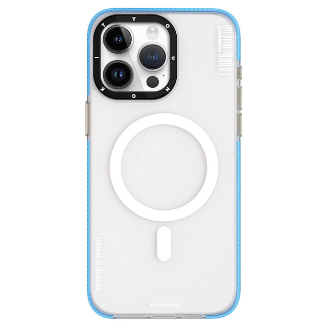 Apple iPhone 15 Pro Kılıf M-safe Şarj Özellikli Youngkit Jiansha Serisi Kapak
