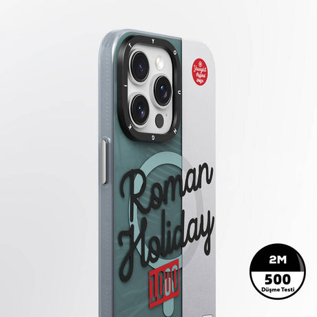 Apple iPhone 15 Pro Kılıf M-safe Şarj Özellikli Youngkit Motorcycle Legend Serisi Kapak