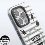 Apple iPhone 15 Pro Kılıf M-safe Şarj Özellikli Youngkit Open Mind Serisi Kapak