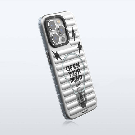 Apple iPhone 15 Pro Kılıf M-safe Şarj Özellikli Youngkit Open Mind Serisi Kapak