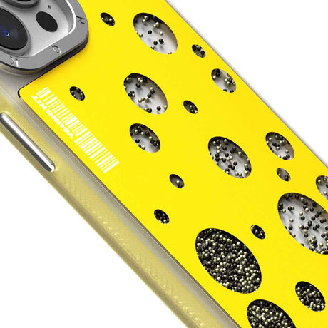 Apple iPhone 15 Pro Kılıf M-safe Şarj Özellikli Youngkit Quicksand Beads Serisi Kapak