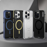 Apple iPhone 15 Pro Kılıf M-safe Şarj Özellikli Youngkit Rock Sand Serisi Kapak