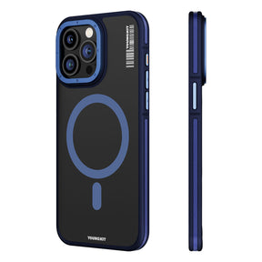 Apple iPhone 15 Pro Kılıf M-safe Şarj Özellikli Youngkit Rock Sand Serisi Kapak