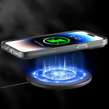 Apple iPhone 15 Pro Kılıf M-safe Şarj Özellikli Youngkit Rock Serisi Kapak