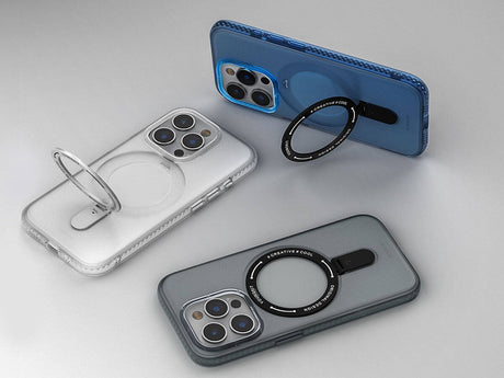 Apple iPhone 15 Pro Kılıf M-safe Şarj Özellikli Youngkit Rock Serisi Kapak