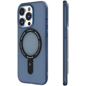 Apple iPhone 15 Pro Kılıf M-safe Şarj Özellikli Youngkit Rock Serisi Kapak