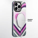 Apple iPhone 15 Pro Kılıf M-safe Şarj Özellikli Youngkit Star Dazzle Serisi Kapak