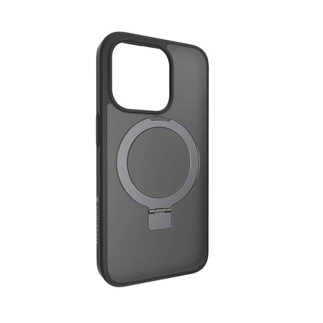 Apple iPhone 15 Pro Kılıf M-safe Şarj Özellikli Yüzük Standlı Lisanslı Switcheasy Magstand-M Kapak