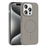 Apple iPhone 15 Pro Kılıf M-safe Şarj Özellikli Zore Ruby Sert Kapak