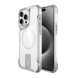 Apple iPhone 15 Pro Kılıf M-safe Şarj Özellikli Zore T-Max Standlı Kapak