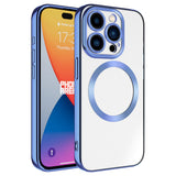 Apple iPhone 15 Pro Kılıf M-safe Wireless Şarj Özellikli Zore Setro Silikon