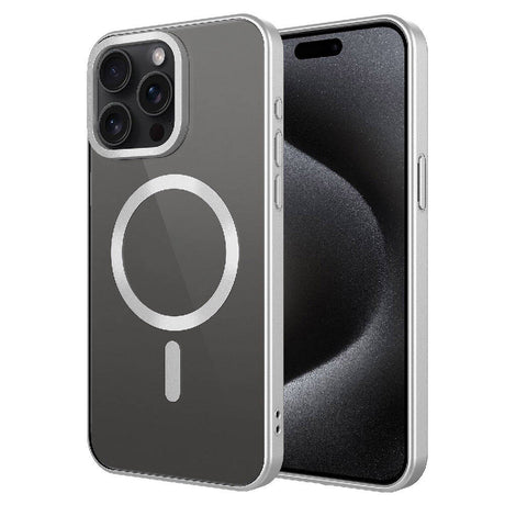Apple iPhone 15 Pro Kılıf Mat Tasarımlı M-safe Wireless Şarj Özellikli Zore Mat Setro Kapak