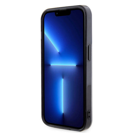 Apple iPhone 15 Pro Kılıf Mercedes Benz Orjinal Lisanslı M-safe Şarj Özellikli Çift Katmanlı Paralel Çizgi Desenli Kapak
