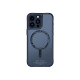 Apple iPhone 15 Pro Kılıf SkinArma Şeffaf Airbag Tasarımlı M-safe Şarj Özellikli Saido Kapak