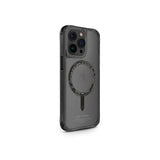 Apple iPhone 15 Pro Kılıf SkinArma Şeffaf M-safe Şarj Özellikli Kado Kartlıklı Saido Kapak