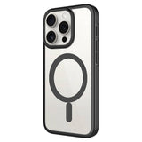 Apple iPhone 15 Pro Kılıf Wireless Şarj Özellikli Sert PC Zore Mat Riksos M-safe Kapak