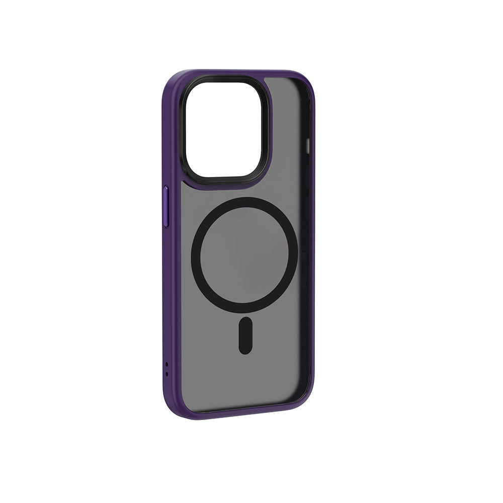 Apple iPhone 15 Pro Kılıf Wiwu FGG-011 M-safe Şarj Özellikli Kamera Korumalı Kapak