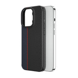 Apple iPhone 15 Pro Kılıf Wiwu LCC-107 Karbon Fiber M-safe Şarj Özellikli Kamera Korumalı Kabon Kapak