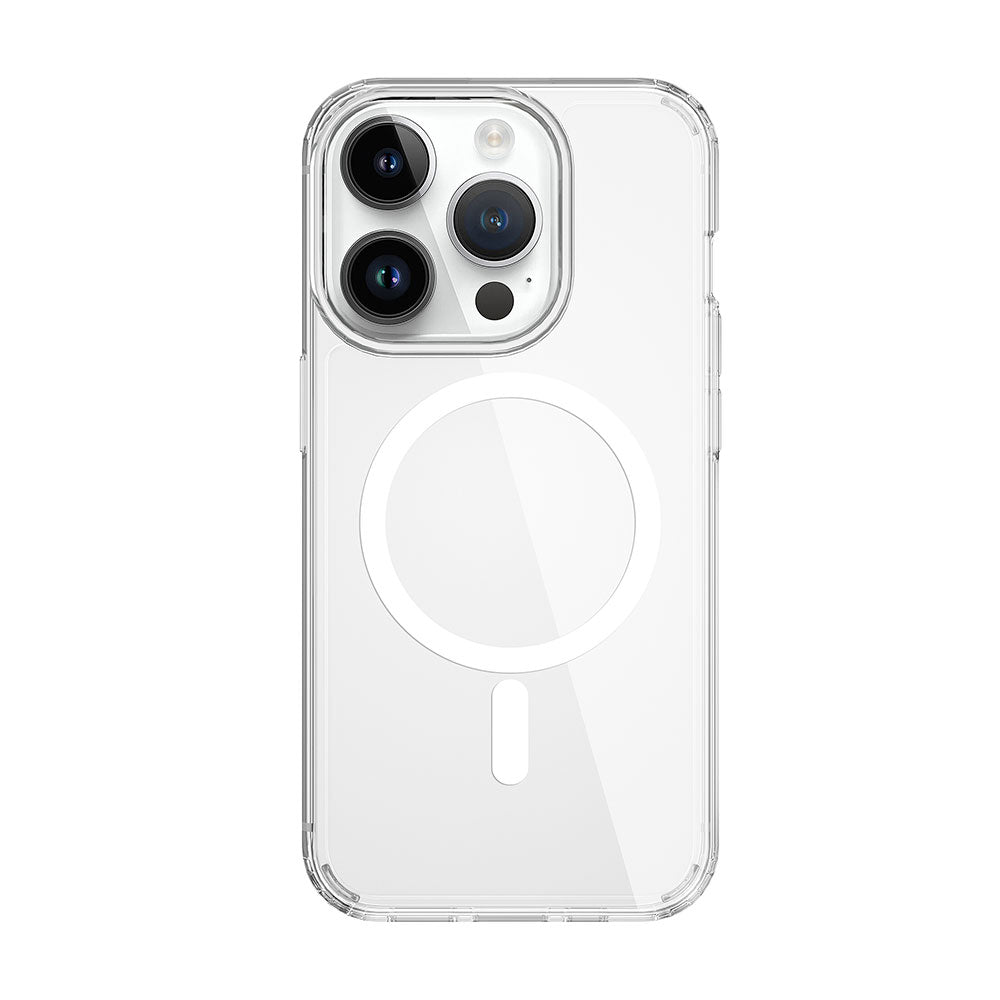 Apple iPhone 15 Pro Kılıf Wiwu MCC-101 Magnetic Crystal Sert PC Kapak
