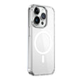 Apple iPhone 15 Pro Kılıf Wiwu MCC-101 Magnetic Crystal Sert PC Kapak