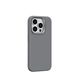 Apple iPhone 15 Pro Kılıf Wiwu SP-019 M-safe Şarj Özellikli Vegan Leather Deri Kapak