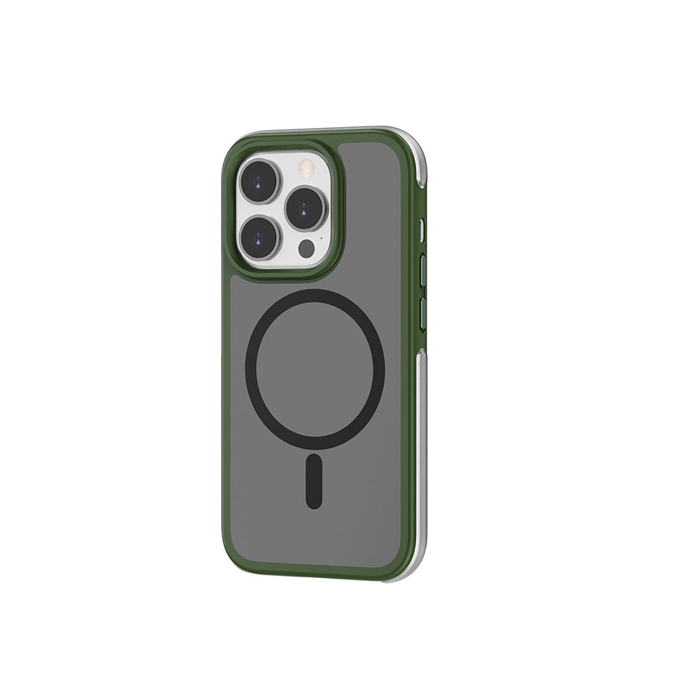 Apple iPhone 15 Pro Kılıf Wiwu ZKK-012 M-safe Şarj Özellikli Air Cushion Kapak