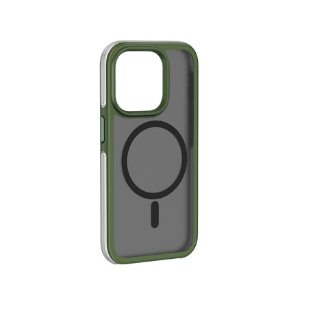 Apple iPhone 15 Pro Kılıf Wiwu ZKK-012 M-safe Şarj Özellikli Air Cushion Kapak