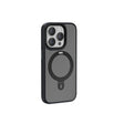 Apple iPhone 15 Pro Max Kılıf Wiwu ZMM-010 M-safe Şarj Özellikli Mat Arka Yüzey Standlı Kapak