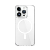 Apple iPhone 15 Pro Kılıf Wiwu ZYS-013 M-safe Şarj Özellikli Renkli Kamera Çerçeveli Şeffaf Jelly Kapak