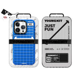Apple iPhone 15 Pro Kılıf YoungKit Luggage FireFly Serisi Kapak