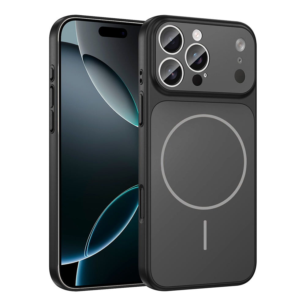 Apple iPhone 15 Pro Kılıf Zore M-Safe Şarj Özellikli Kamera Korumalı Formen Kapak