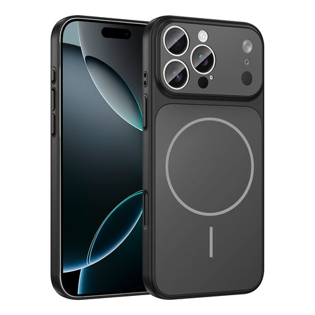 Apple iPhone 15 Pro Kılıf Zore M-Safe Şarj Özellikli Kamera Korumalı Formen Kapak