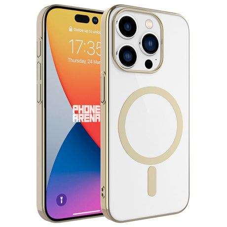 Apple iPhone 15 Pro Kılıf Zore Wireless Şarj Özellikli Pixel M-safe Kapak