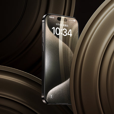 Apple iPhone 15 Pro Max Benks Arc Shield 3D Eğimli HD Parmak İzi Dirençli Ekran Koruyucu
