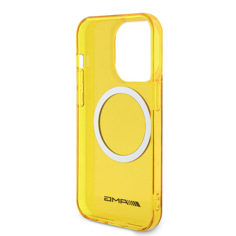 Apple iPhone 15 Pro Max Kılıf AMG Orjinal Lisanslı M-safe Şarj Özellikli Transparan Kapak