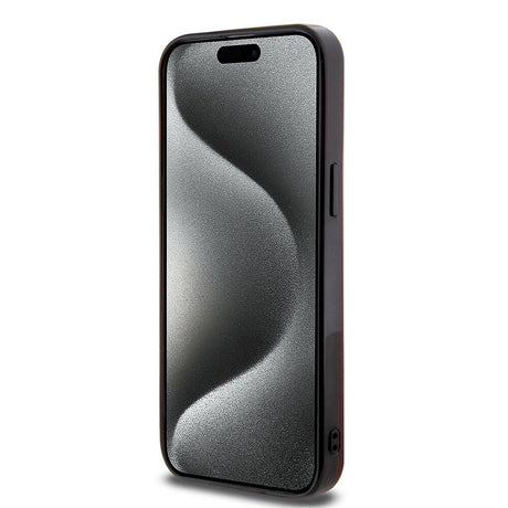 Apple iPhone 15 Pro Max Kılıf AMG Orjinal Lisanslı M-safe Şarj Özellikli Transparan Timeless Kapak