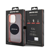 Apple iPhone 15 Pro Max Kılıf AMG Orjinal Lisanslı M-safe Şarj Özellikli Transparan Timeless Kapak