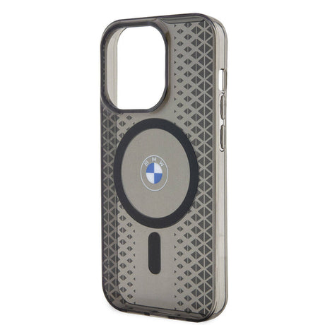 Apple iPhone 15 Pro Max Kılıf BMW M-safe Şarj Özellikli Transparan IML Signature Orjinal Lisanslı Kapak