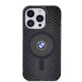 Apple iPhone 15 Pro Max Kılıf BMW M-safe Şarj Özellikli Transparan IML Signature Orjinal Lisanslı Kapak