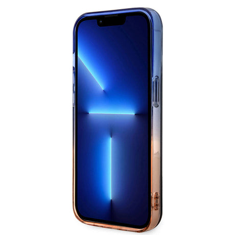 Apple iPhone 15 Pro Max Kılıf BMW M-safe Şarj Özellikli Transparan Renkli Çerçeveli Orjinal Lisanslı Kapak
