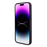 Apple iPhone 15 Pro Max Kılıf BMW Orjinal Lisanslı M-safe Şarj Özellikli Sıcak Damga Logolu Deri Kapak