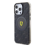 Apple iPhone 15 Pro Max Kılıf Ferrari Orjinal Lisanslı M-safe Şarj Özellikli Multi SF Kapak
