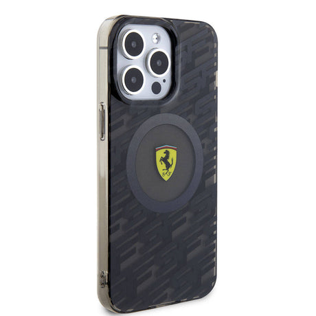 Apple iPhone 15 Pro Max Kılıf Ferrari Orjinal Lisanslı M-safe Şarj Özellikli Multi SF Kapak