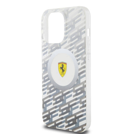 Apple iPhone 15 Pro Max Kılıf Ferrari Orjinal Lisanslı M-safe Şarj Özellikli Multi SF Kapak