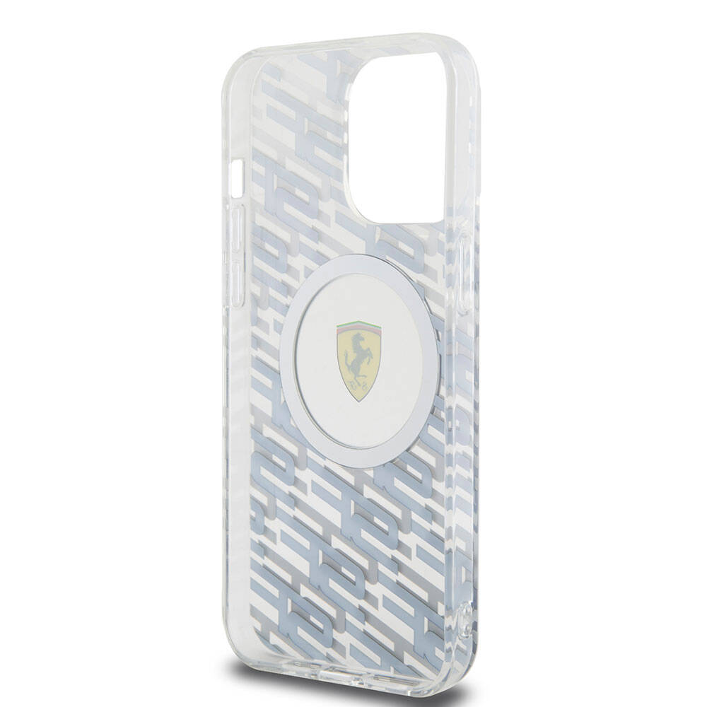 Apple iPhone 15 Pro Max Kılıf Ferrari Orjinal Lisanslı M-safe Şarj Özellikli Multi SF Kapak