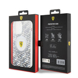Apple iPhone 15 Pro Max Kılıf Ferrari Orjinal Lisanslı M-safe Şarj Özellikli Multi SF Kapak