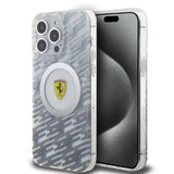 Apple iPhone 15 Pro Max Kılıf Ferrari Orjinal Lisanslı M-safe Şarj Özellikli Multi SF Kapak
