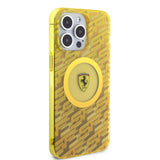Apple iPhone 15 Pro Max Kılıf Ferrari Orjinal Lisanslı M-safe Şarj Özellikli Multi SF Kapak