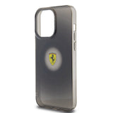 Apple iPhone 15 Pro Max Kılıf Ferrari Orjinal Lisanslı M-safe Şarj Özellikli Parçalanan Noktalar Desenli Kapak